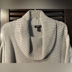 Style & Co Grey Turtleneck Sweater size L